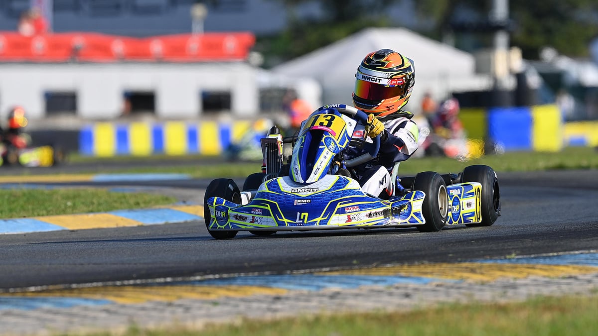 Atiqa Mir in action.